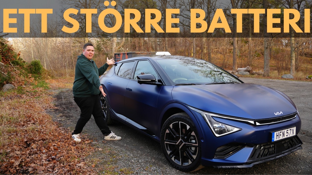 Nya Kia EV6 gör en redan bra bil bättre | Elbilsmagasinet