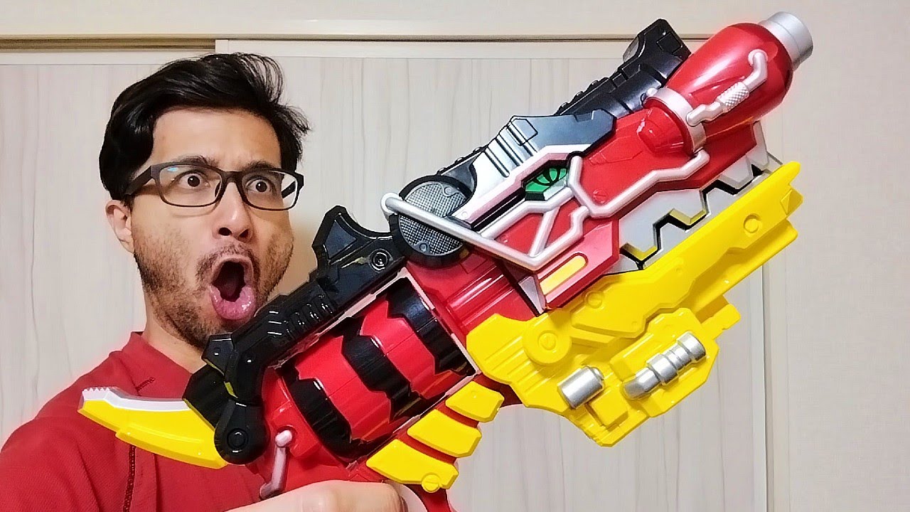 GABUTYVOLVER MEMORIAL EDITION UNBOXING! Zyuden Sentai Kyoryuger 10th Anniversary Toy Review