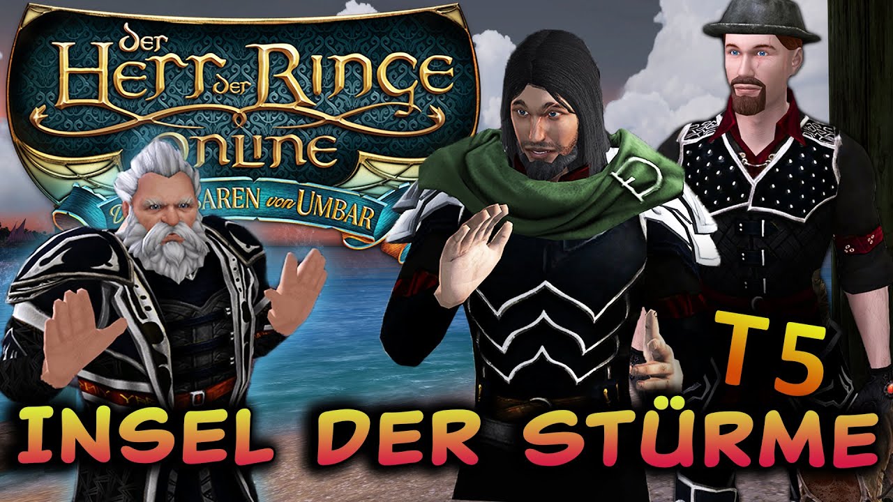 LOTRO DIE INSEL DER STÜRME [T5] Umbar Instanz | Jäger/Runenbewahrer/Hauptmann Let's Play