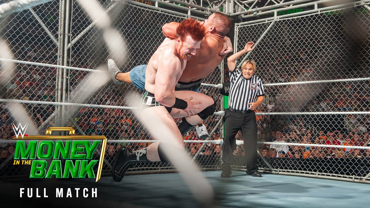 ПОЛНЫЙ МАТЧ: Шеймус против Джона Сины – матч за титул чемпиона WWE в стальной клетке: WWE Money i...