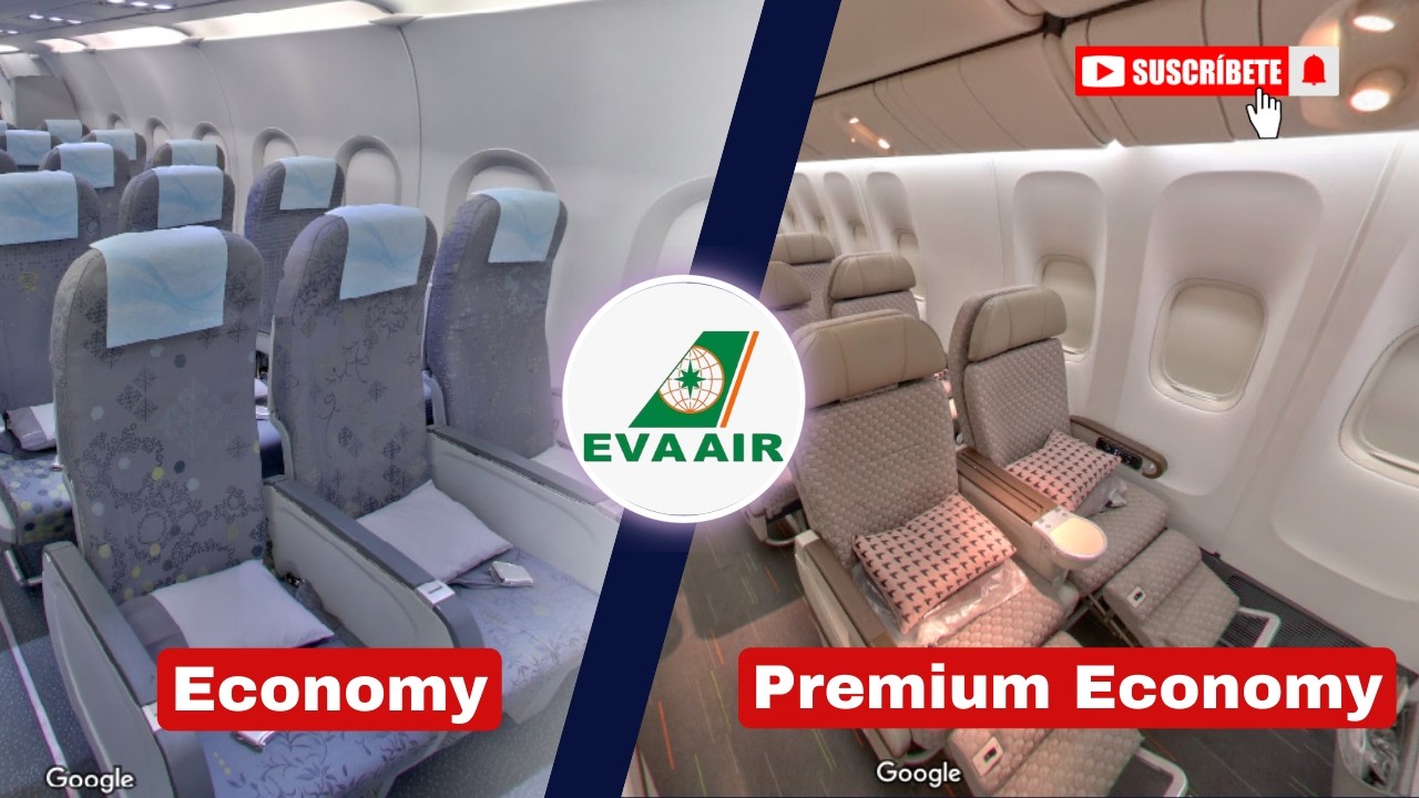 Eva air Economy class vs Premium economy Comparison