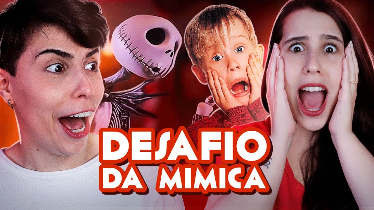 ADIVINHANDO PERSONAGENS, FILMES E SÉRIES PELA MÍMICA! Ft Jessica Ballut - Vlogmas #04