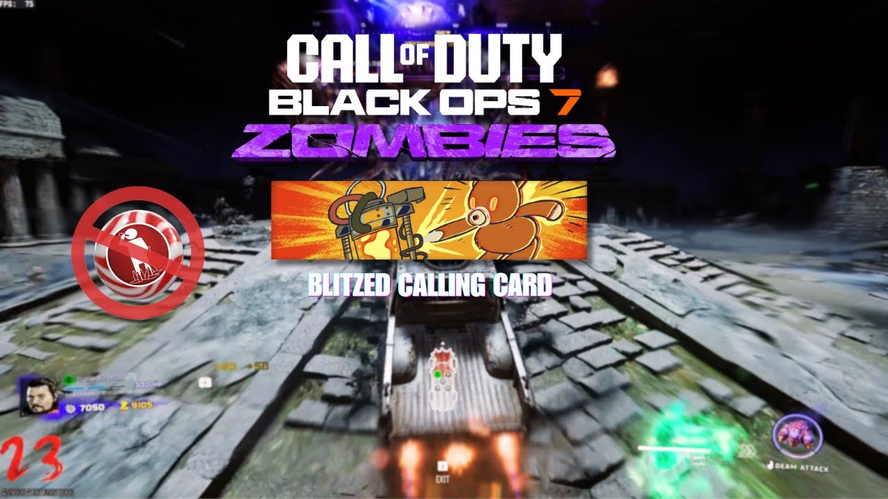 BLITZED Dark Ops Calling Card with NO Gobblegums! (Full Run)