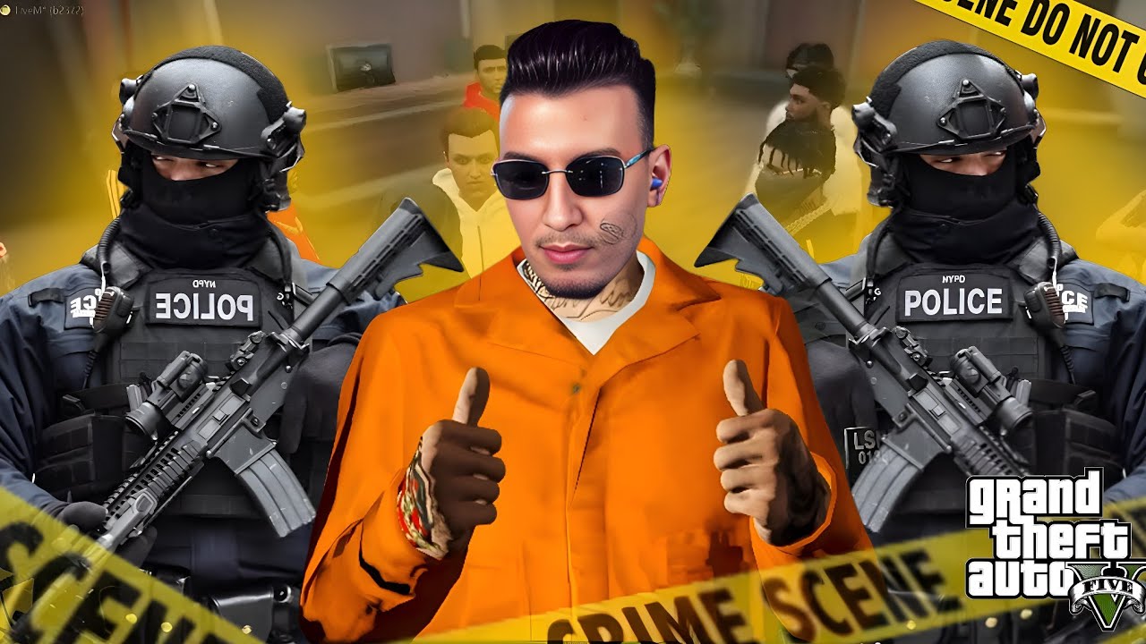 شدّوني البوليس من بعد الهروب 😱 | GTA RP Maroc