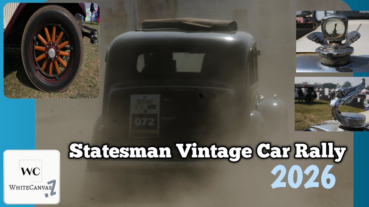 The Statesman Vintage Car Rally 2026🚗🏎️🚗 || RCTC, Kolkata || Subscribe ✅For Support... 