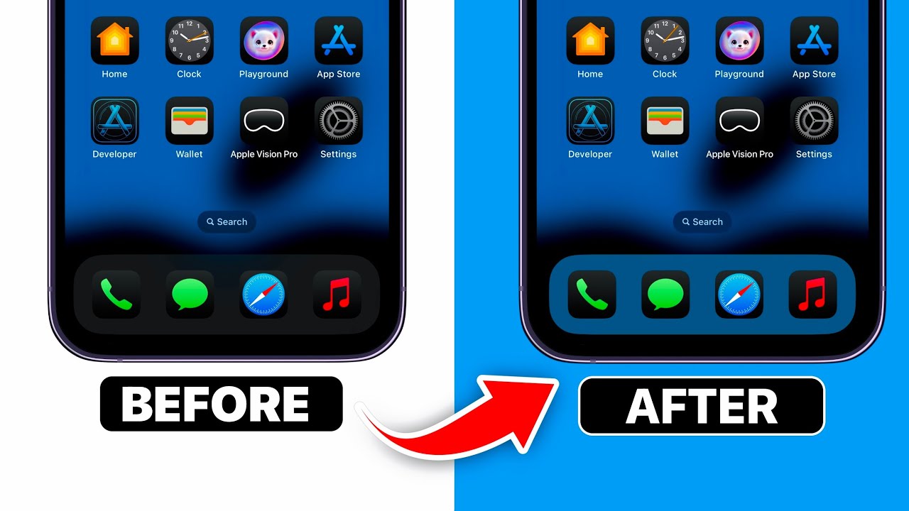 Change the Color of Your iPhone’s Dock