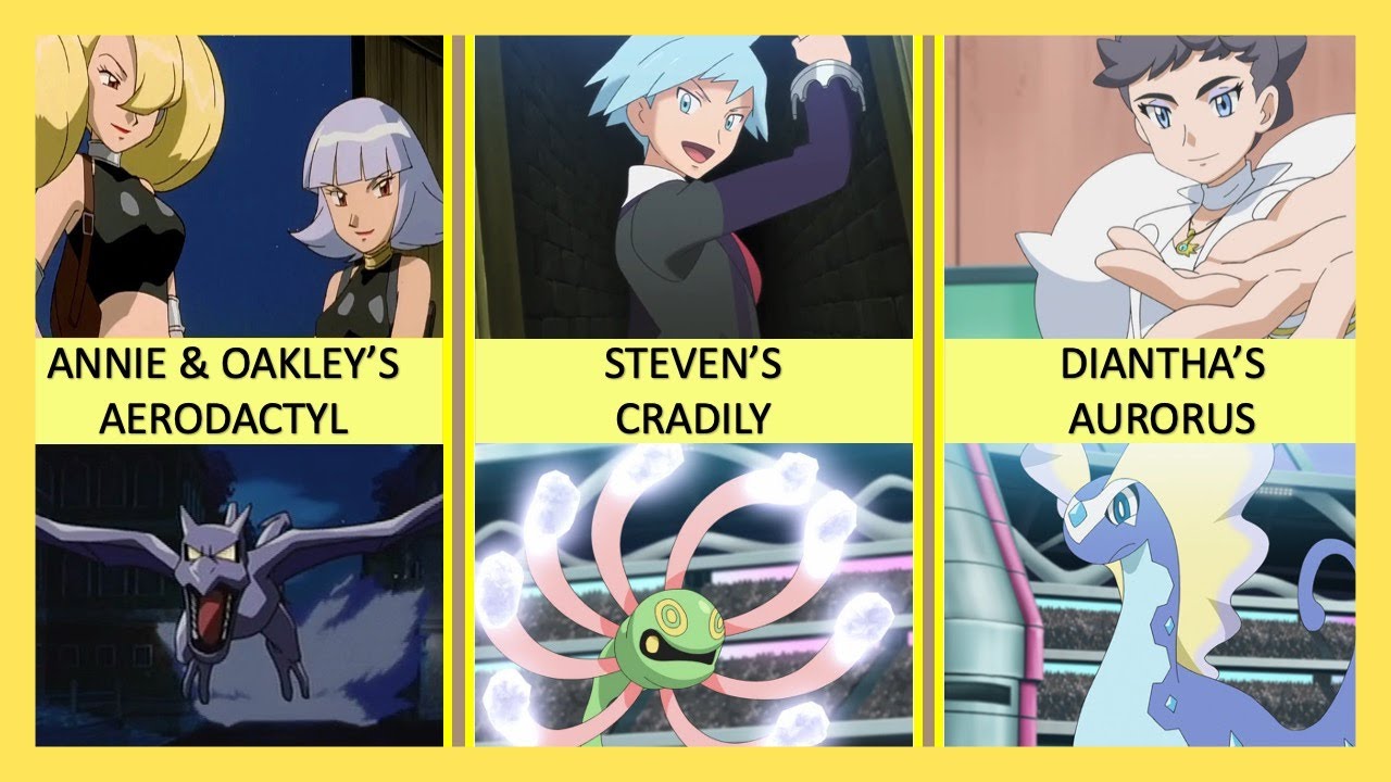 Trainers with Fossil Pokemon