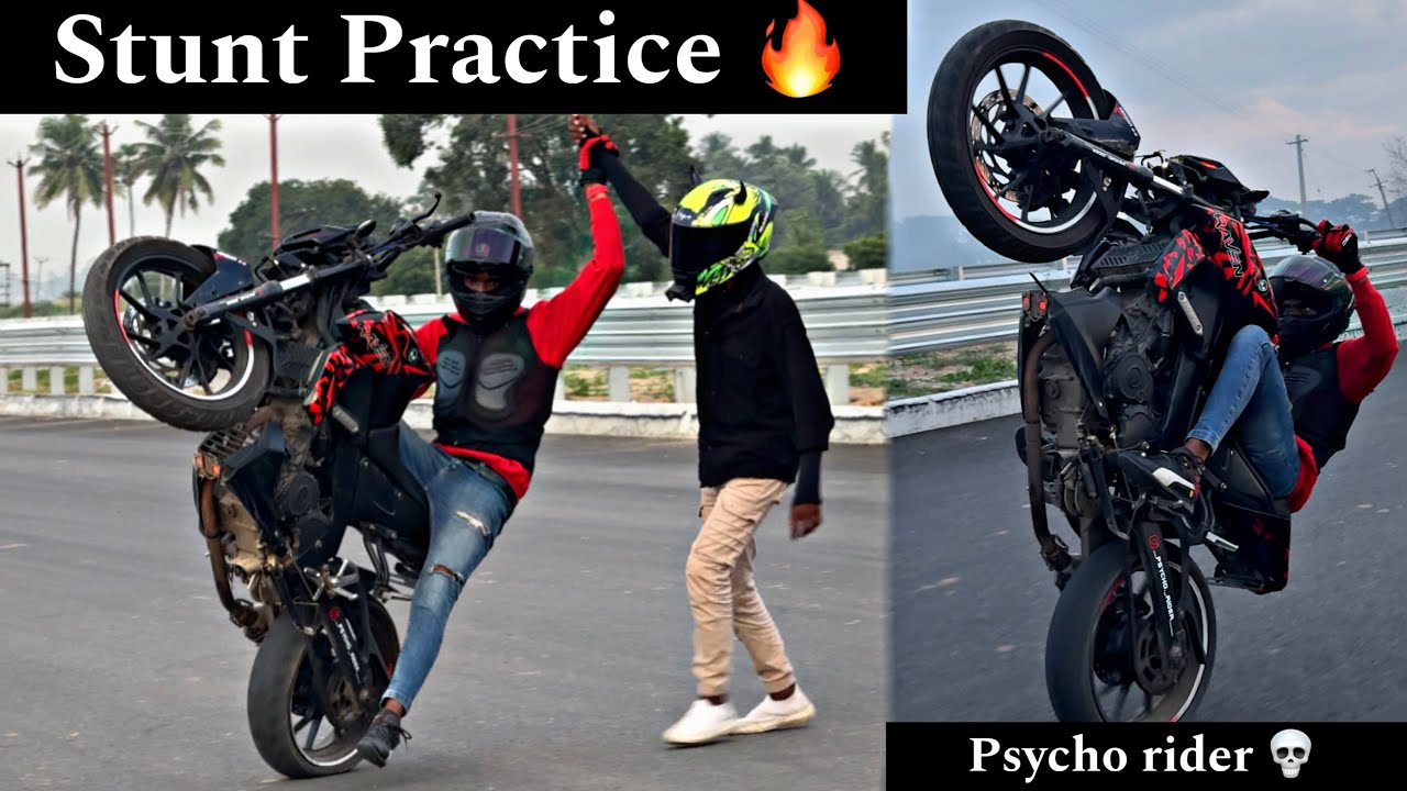 Kuttyttf | Stunt Practice 🔥 | wheeli goes wrong 😰 | psycho rider 💀 |#ttf #kuttyttf #motovlog #stunt