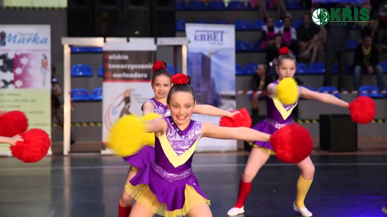 Galaxy Cheer z CKiS Skawina  - XVIII Mistrzostwa Polski Cheerleaders 2015