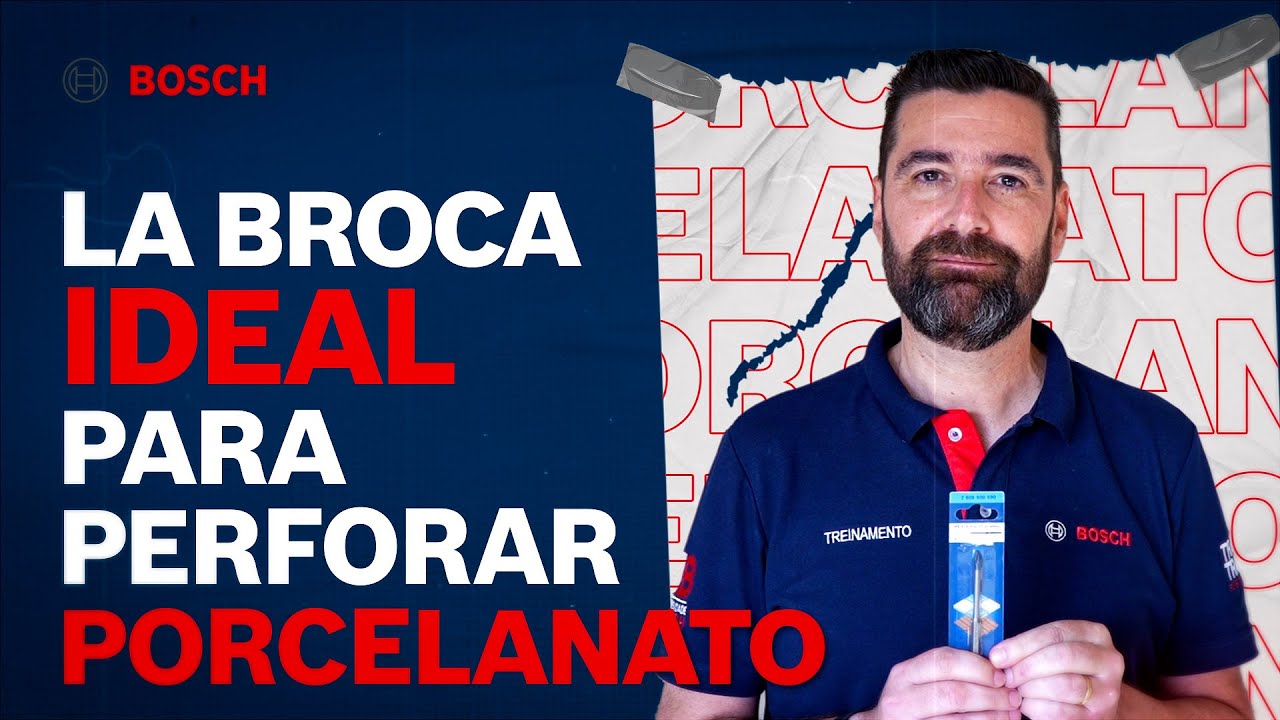 La broca IDEAL para perforar PORCELANATO