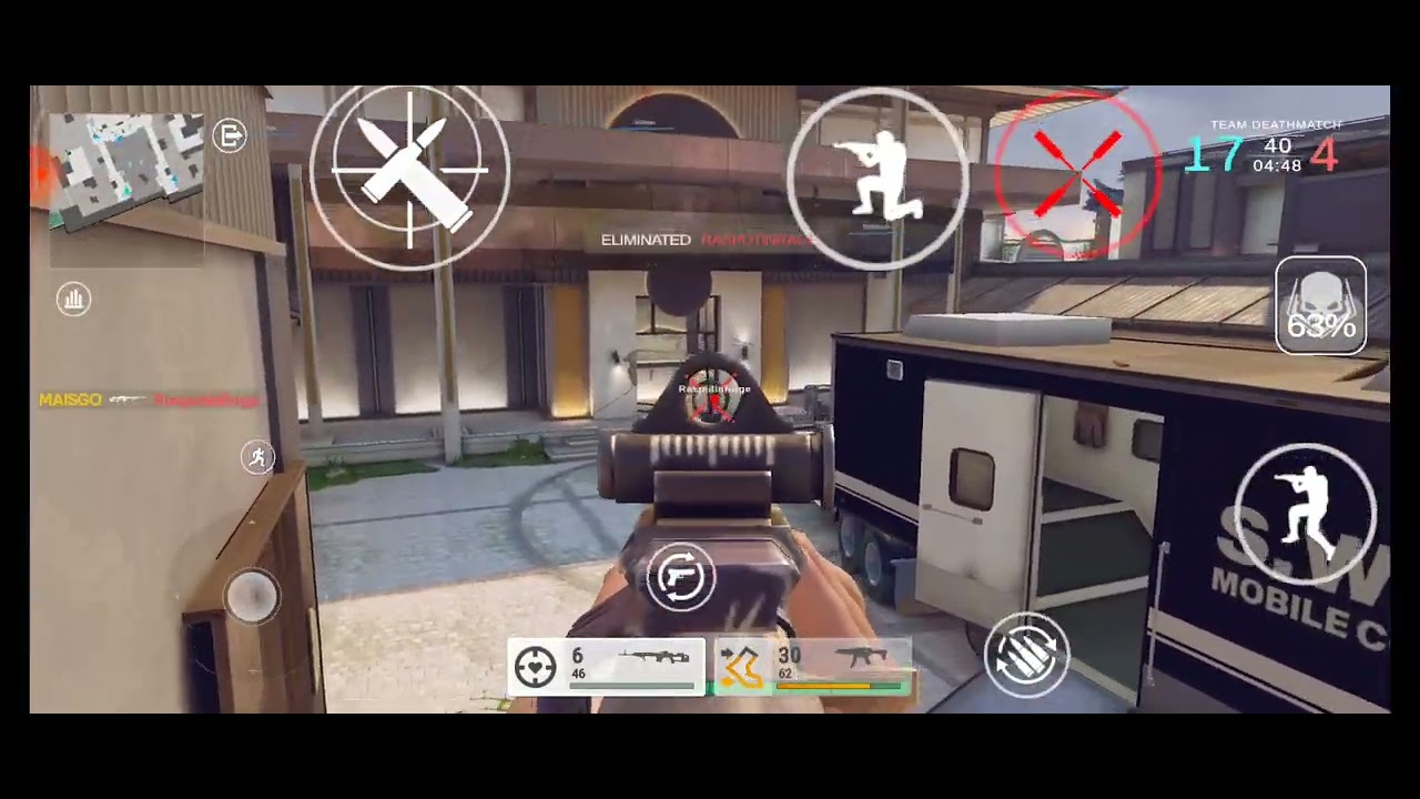 guns and gangs Android gameplay