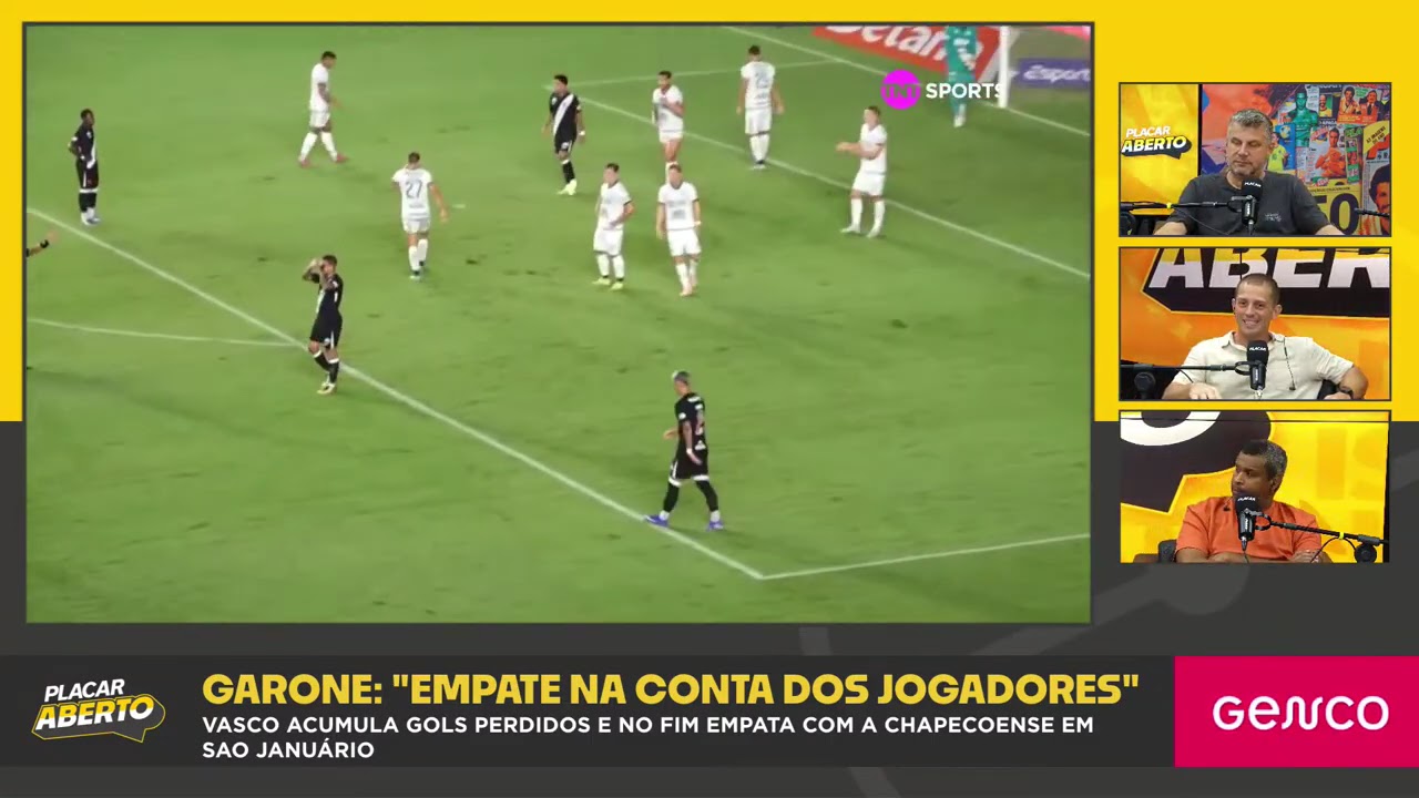 ANDRÉ GARONE SOBRE VASCO X CHAPECOENSE: 
