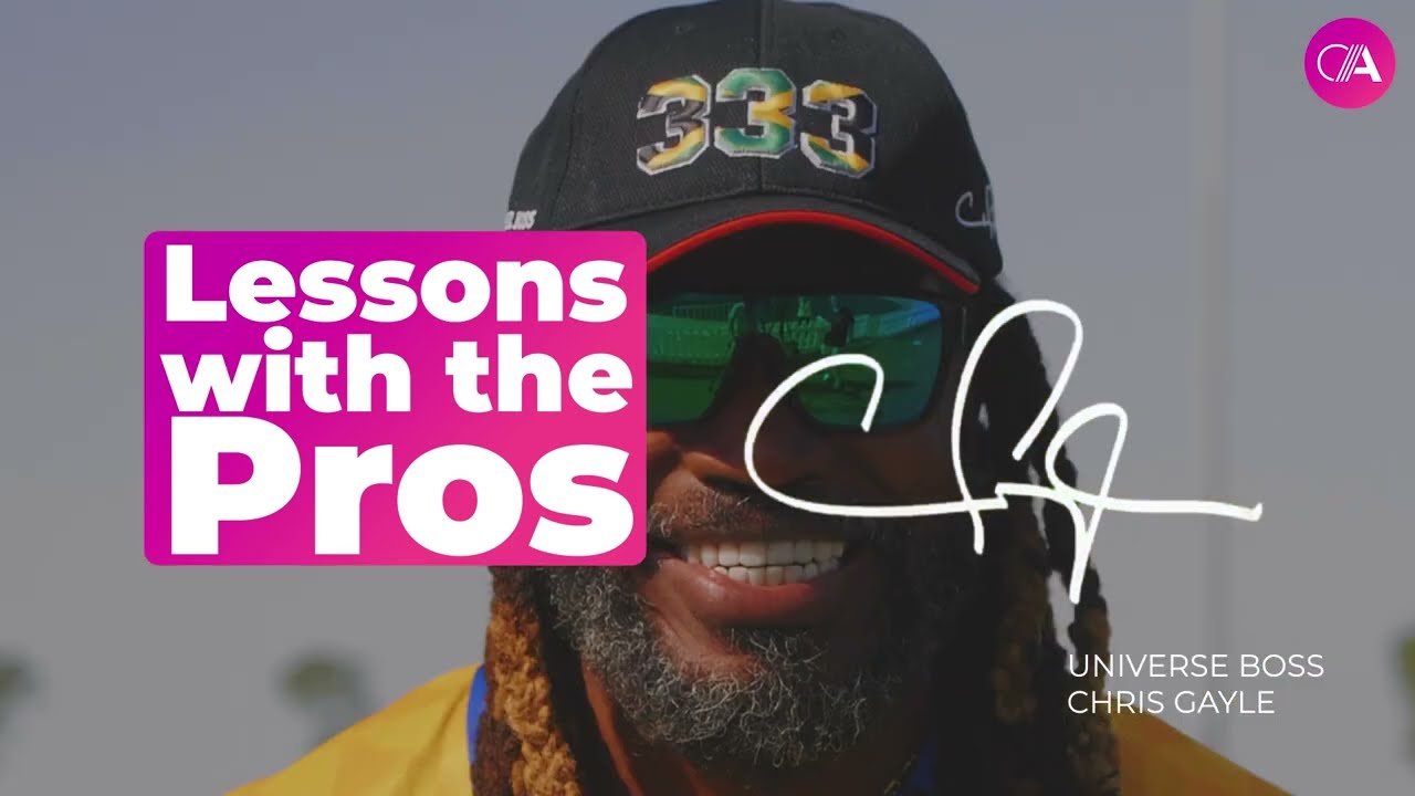 Learn how to hit a cover shot with Chris Gayle | Cricket Allrounder