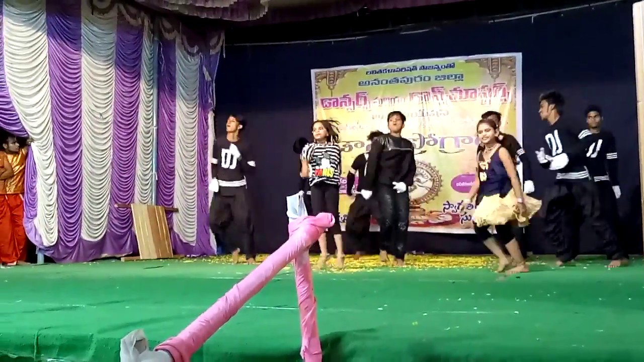 You are rock my world song dance by ANANTAPUR DJ BOYZ dance institute