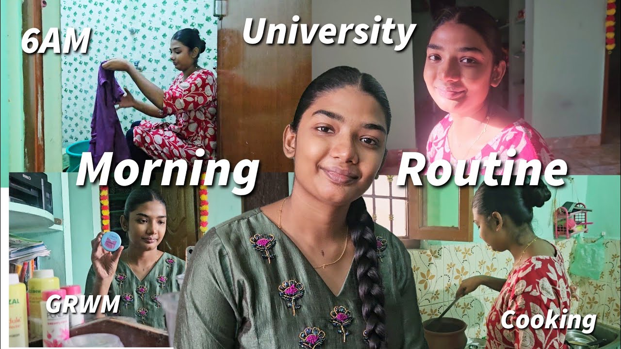 அழகான காலைப் பொழுது✨️ My Morning Routine Before University | Calm & Productive