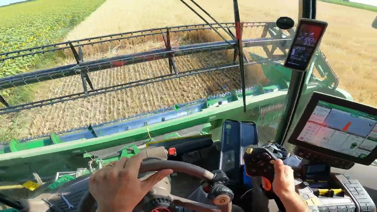 Ultima zi cu mici probleme...am terminat cu Triticala și Ovăzul cu greu 😬