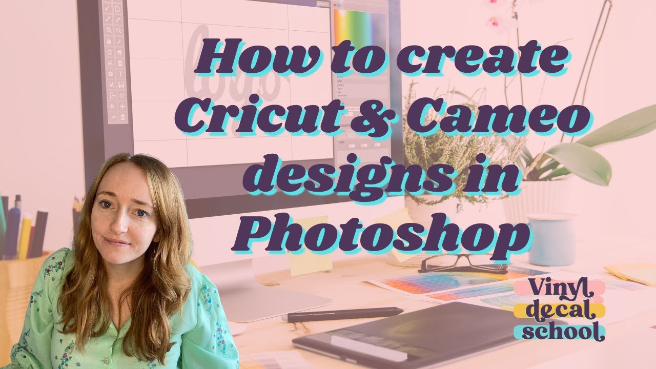 HOW TO: Use Photoshop to Create Cricut Designs & Silhouette Cameo Designs (Save Time And Vinyl!)