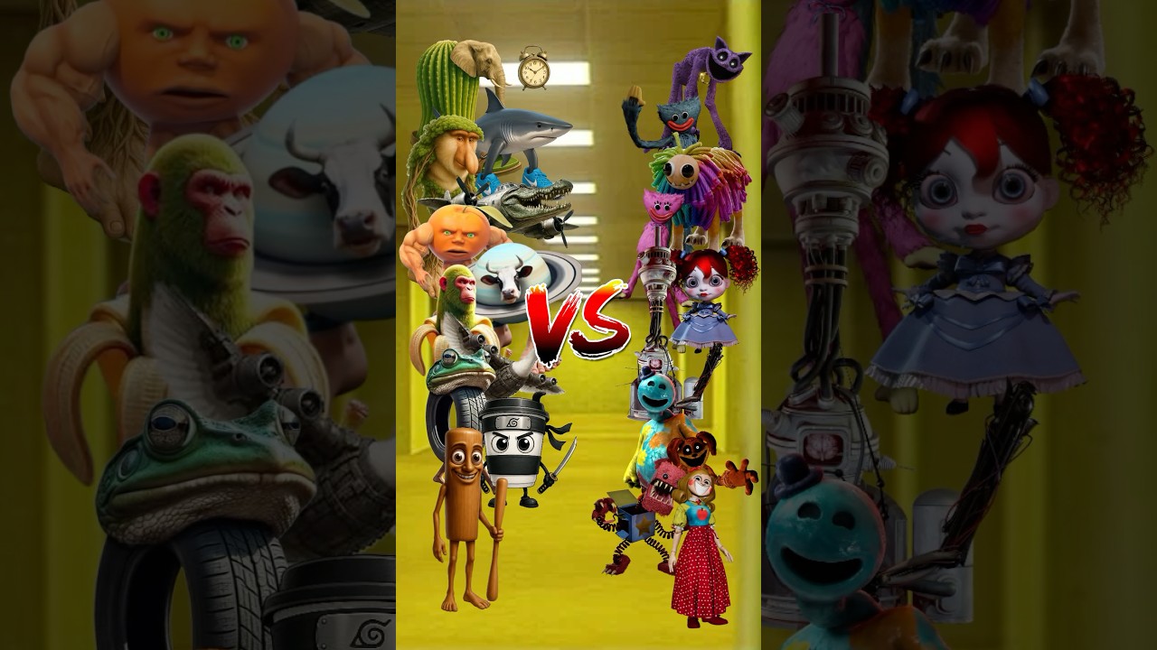 Brainrot VS All Poppy Playtime #shorts #brainrot #poppyplaytime