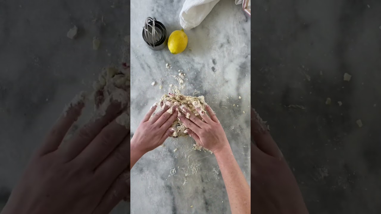 Lemon Berry Buttermilk Biscuits