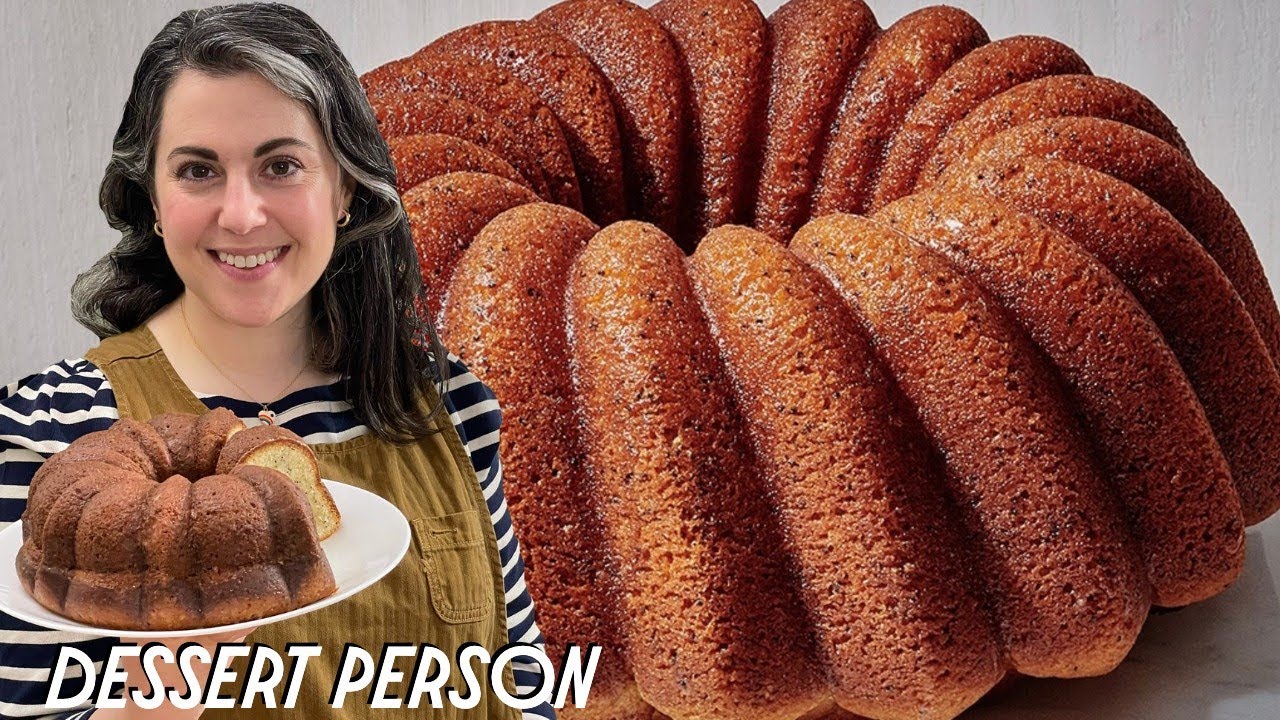 Claire Saffitz Makes Poppy Seed Almond Cake | Dessert Person