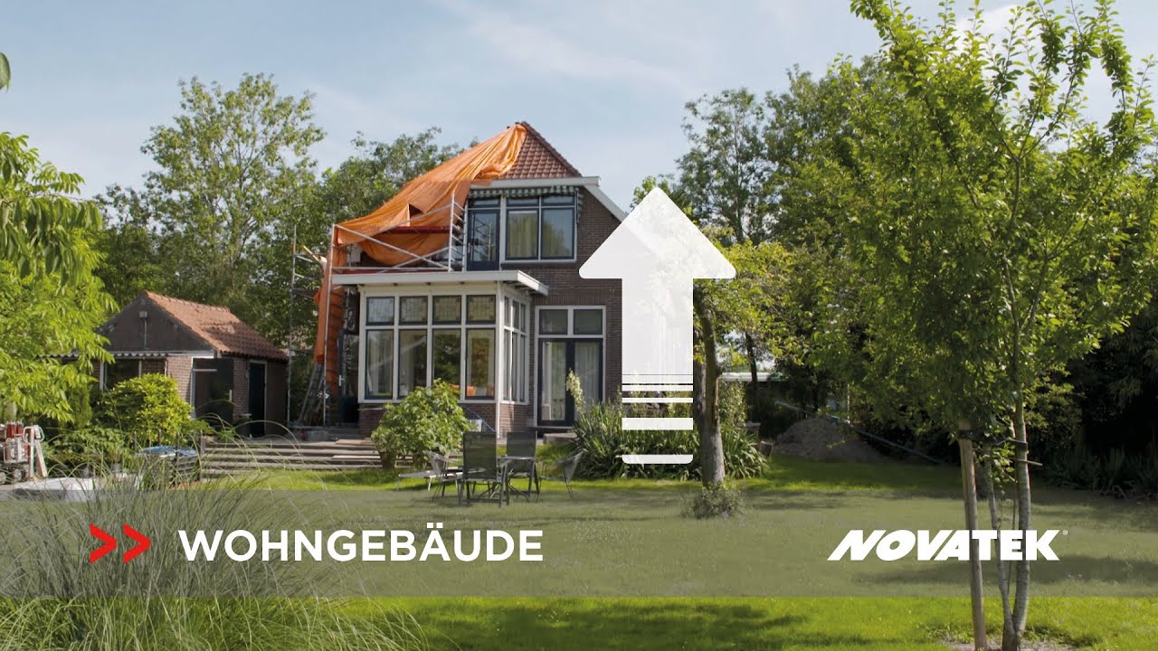 Anhebung von Wohnhaus in den Niederlanden - NOVATEK