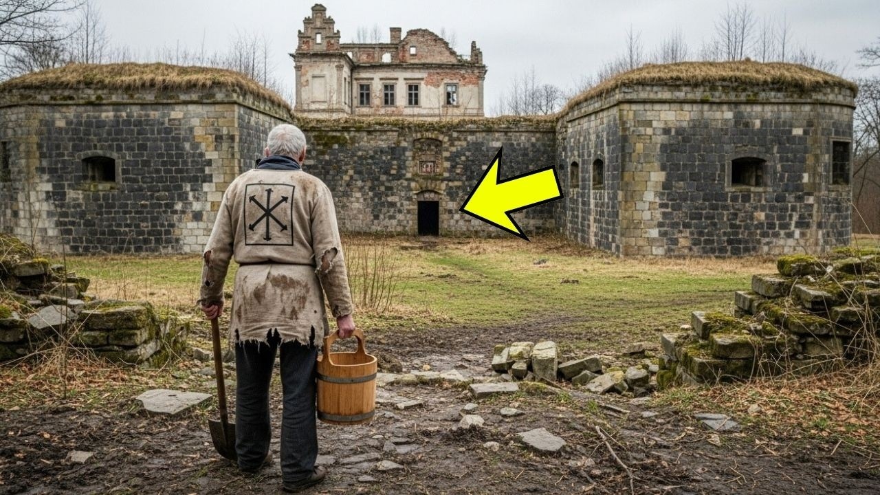 ABUELO VIUDO limpia “FORTALEZA PODRIDA” con VINAGRE — el LODO se derrite y revela un PALACIO…