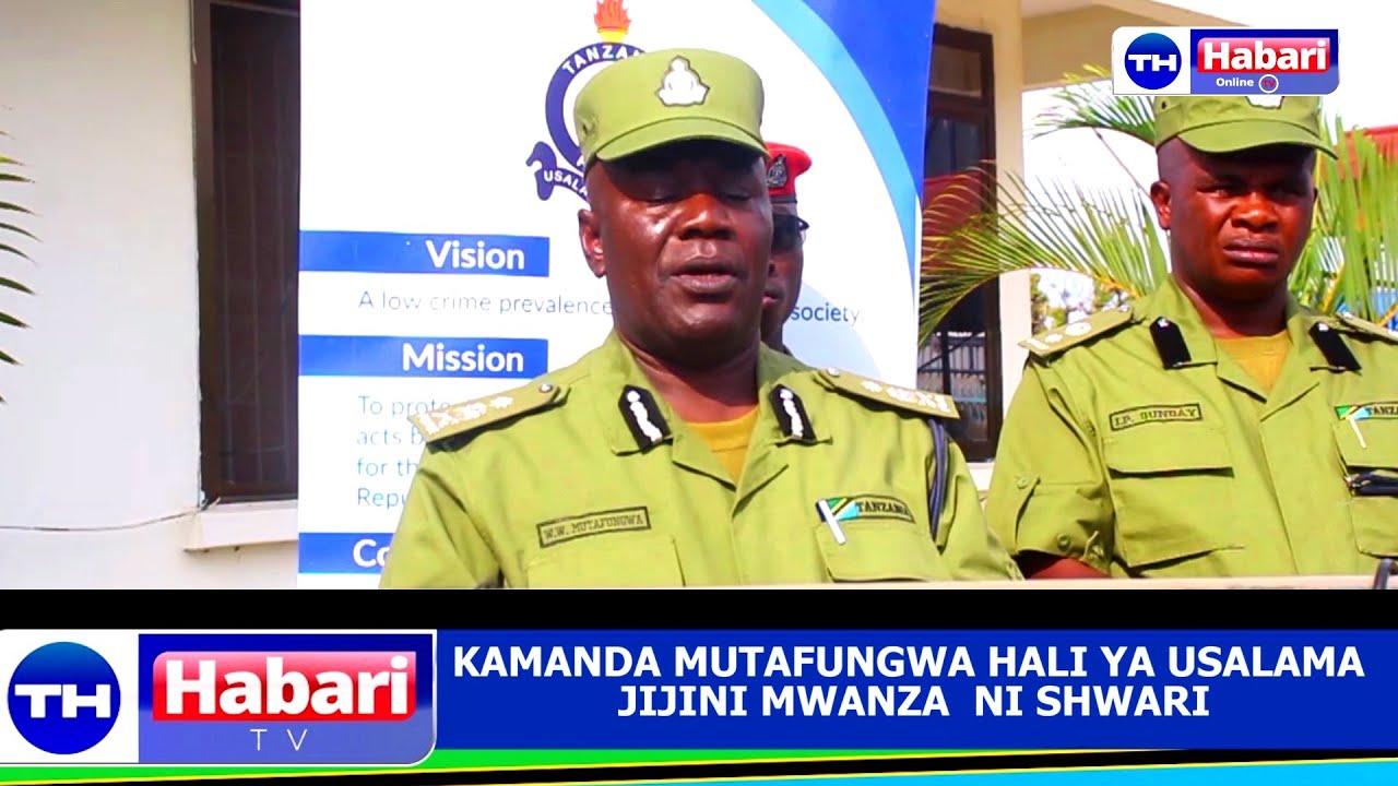 #LIVE:KAMANDA MUTAFUNGWA HALI YA USALAMA MWANZA NI SHWARI ULIZI UMEIMARISHWA