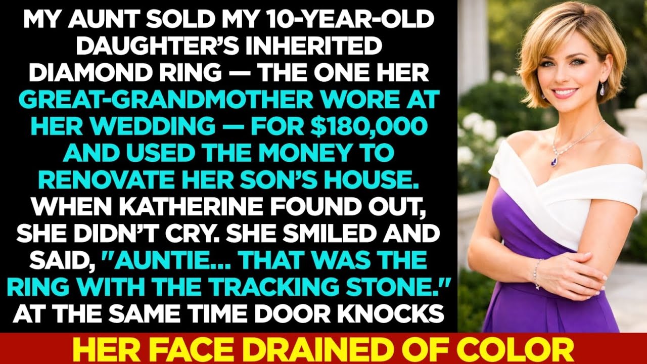 My Aunt Sold My 10-Year-Old Daughter’s Diamond Ring for $180k — You Won’t Believe What Happened Next