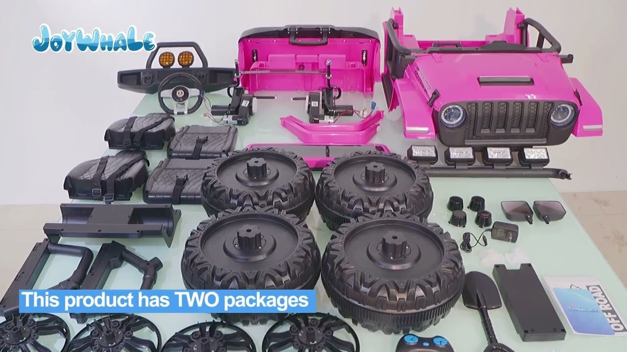 BW-609 Joywhale 24V Ride on Truck Installation video