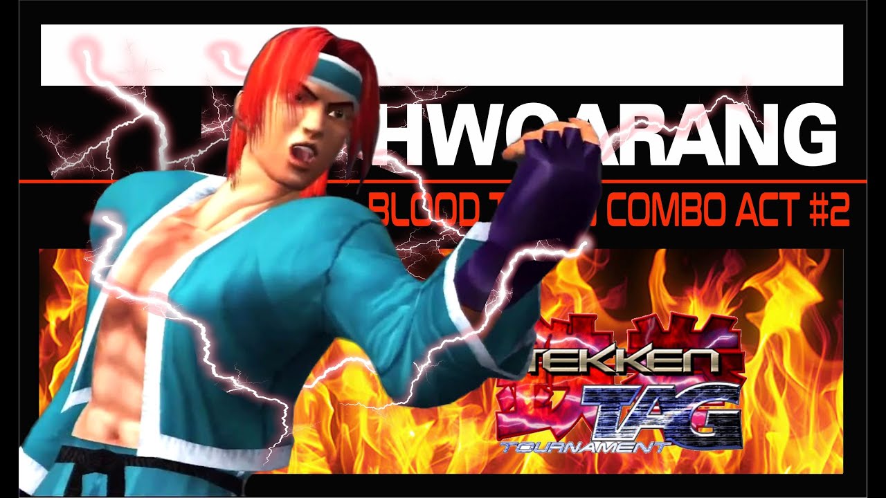 Tekken Tag Tournament- Hwoarang Blood Talon Combo Act # 2 - #tekkentag #hwoarang #tekken #fyp