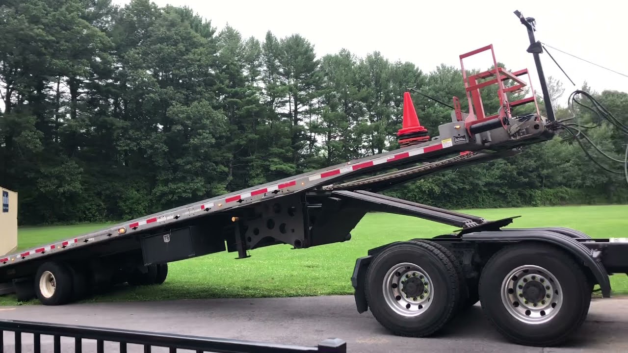 28 How a driver load the Mobile Mini to the truck