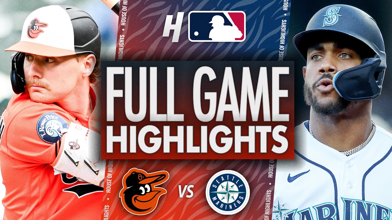 Baltimore Orioles против Seattle Mariners &mdash; ЛУЧШИЕ МОМЕНТЫ МАТЧА 🔥 17 июня 2026 г. Сезон MLB