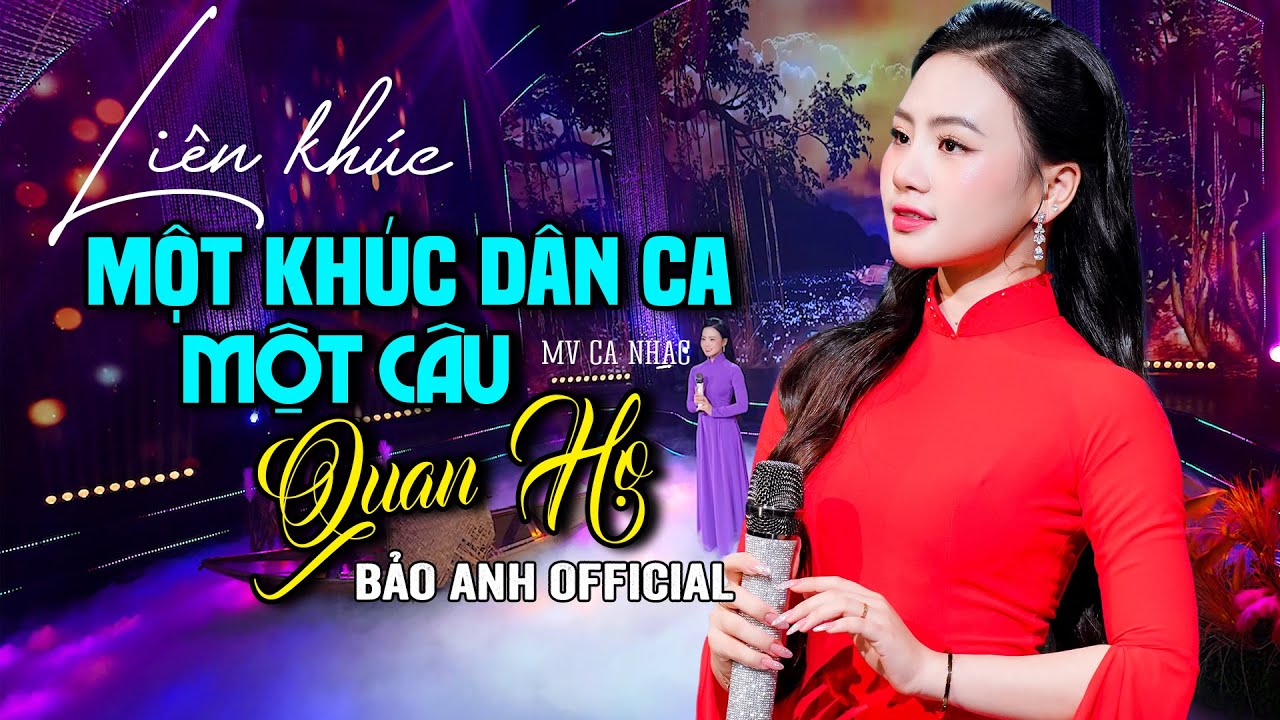 Một Khúc Dân Ca Một Câu Quan Họ - Bảo Anh Offical 🎵LK Dân Ca Xứ Nghệ Hay Nhất | Càng Nghe Càng Mê