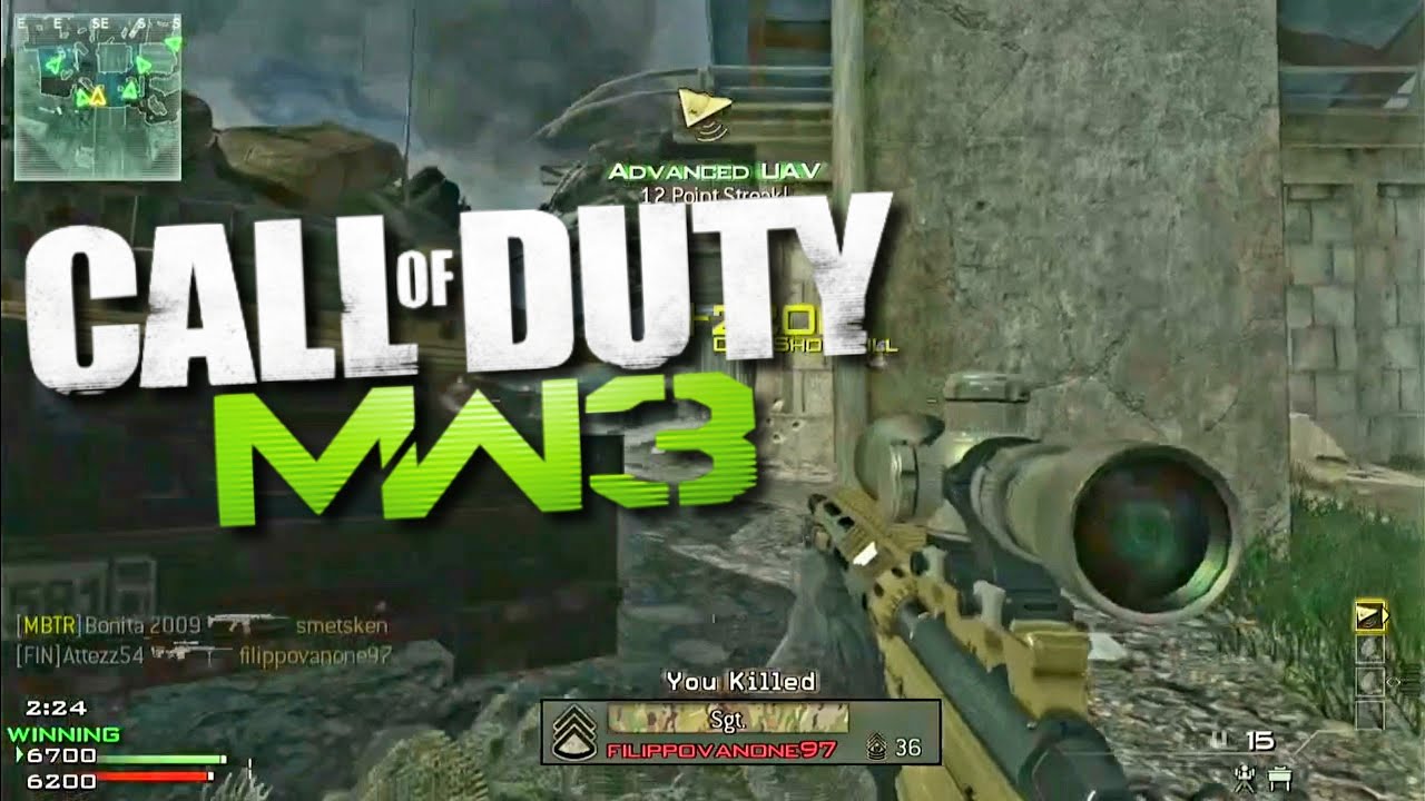 Call of Duty MW3 (2011) - PS3 Multiplayer Gameplay in 2024 #12