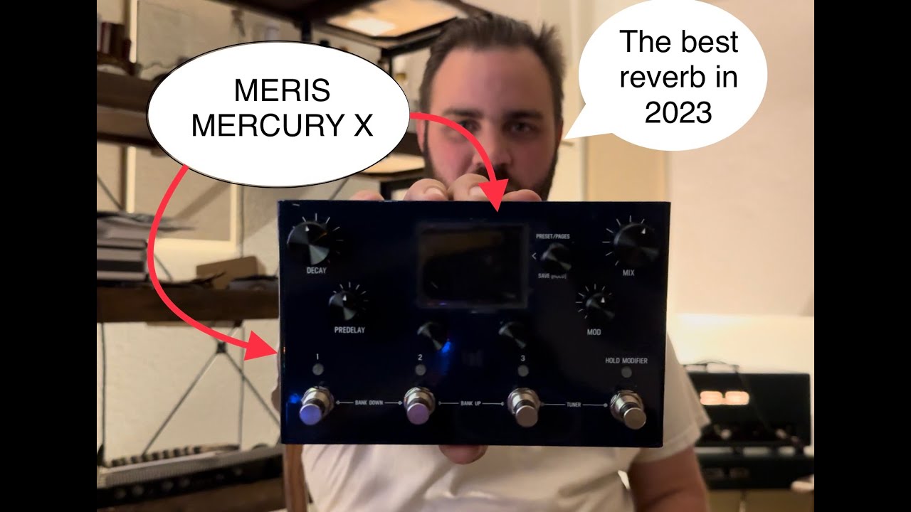 MERIS MERCURY X - Unboxing and first 24 Presets (STEREO)