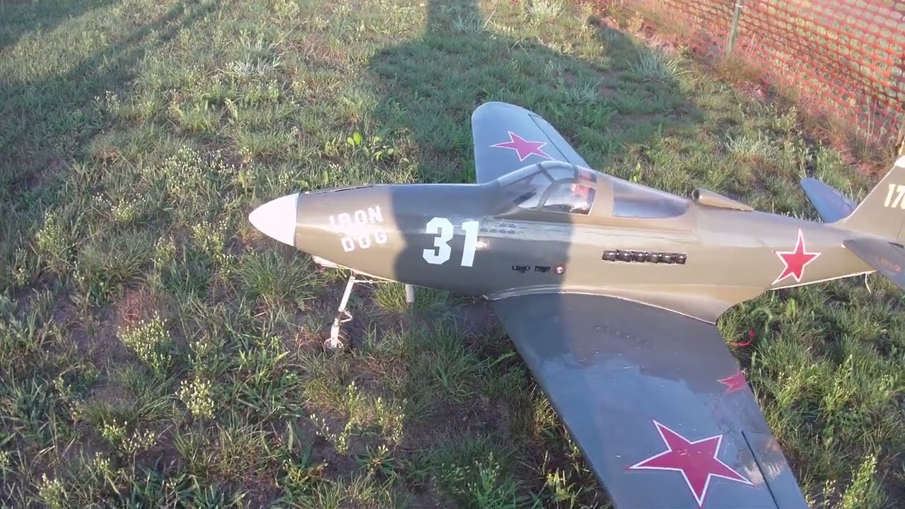 Top Flight P-39 Airacobra USSR Old Iron Dog RC plane