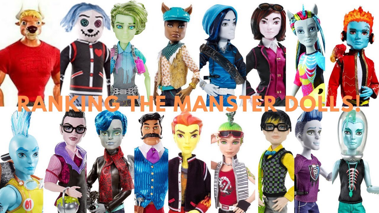 Ranking Every Monster High Signature Manster Doll!