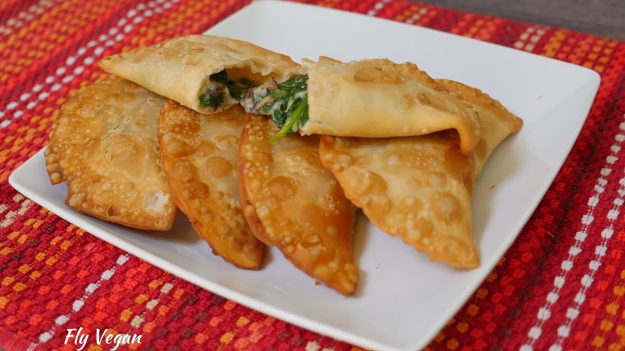 Vegan Empanadas (Spinach and Mushroom)