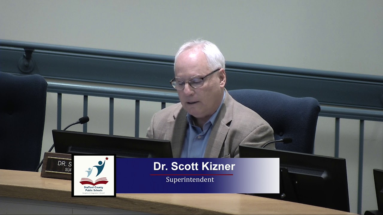 Stafford School Board's COVID 19 Message