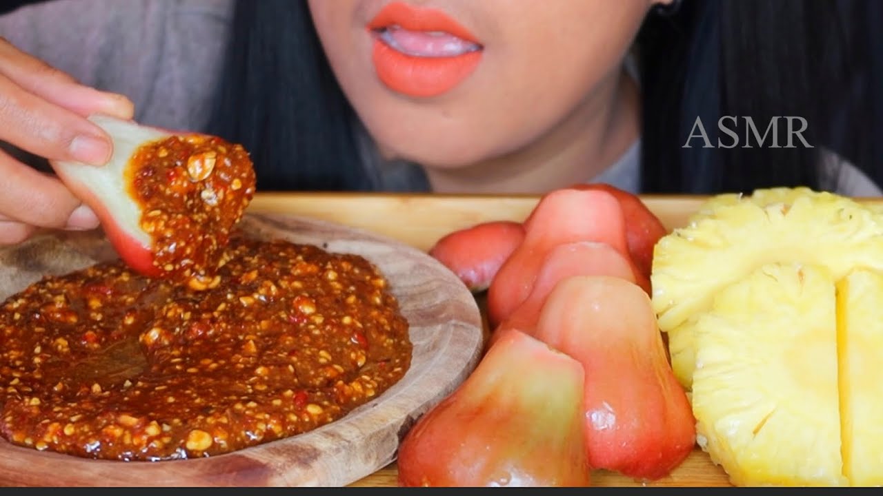 ASMR RUJAK BUAH ||MUKBANG INDONESIA #ASMR #asmrsounds #eatingsounds #rujak #rujakbuah