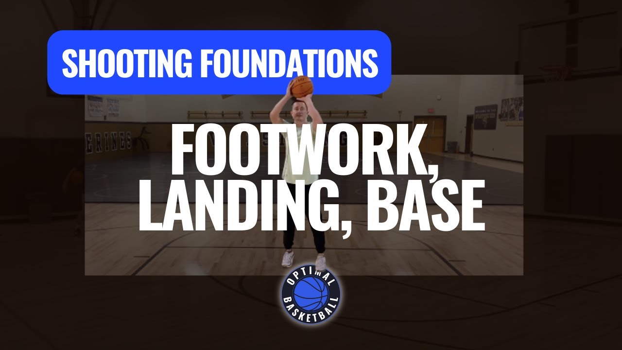 🏀 Shooting Technique 2 | Footwork, Landing, and Base | Basketball Drills & Training