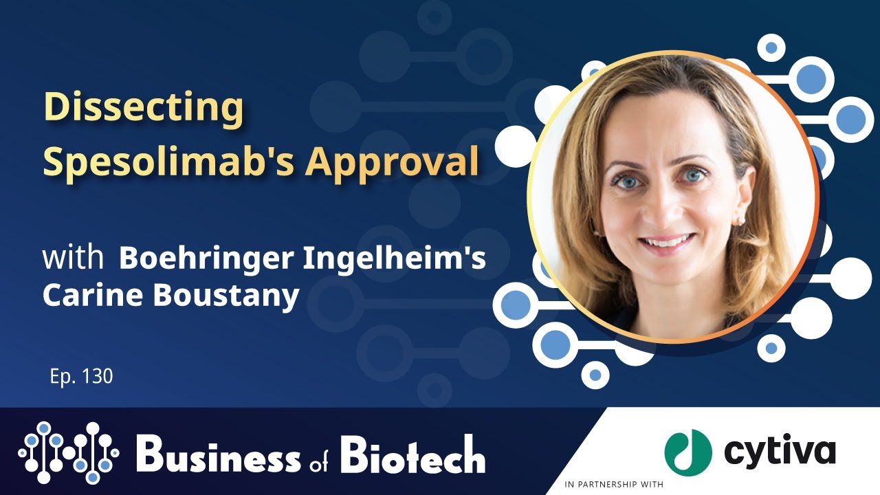 Dissecting Spesolimab's Approval With Boehringer Ingelheim's Carine Boustany