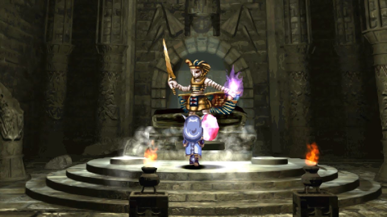 Valkyrie Profile - Chapter 7 - Akhetamen Fight (Hard Mode)