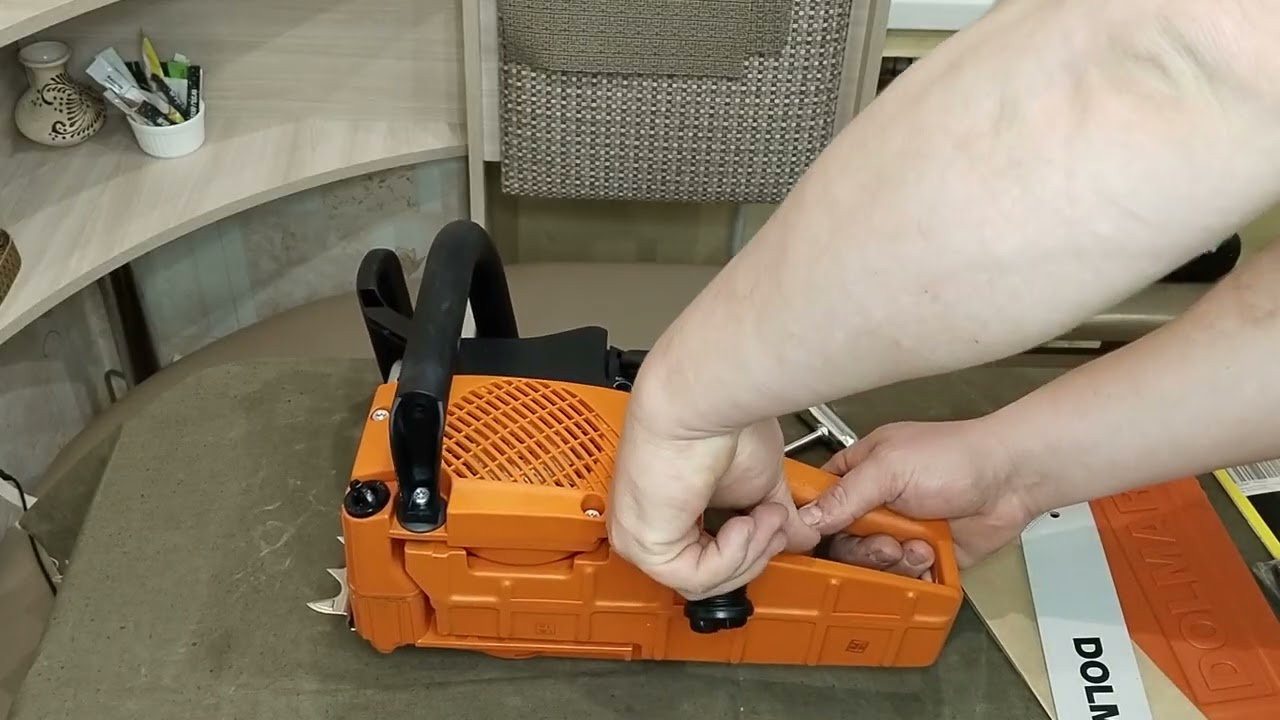 Dolmar PS-340 из коробки....15 летняя пила!!!