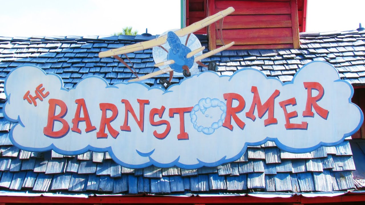 The Barnstormer Roller Coaster Full POV Ride & Queue in Mickey's Toontown Fair - Magic Kingdom 2006