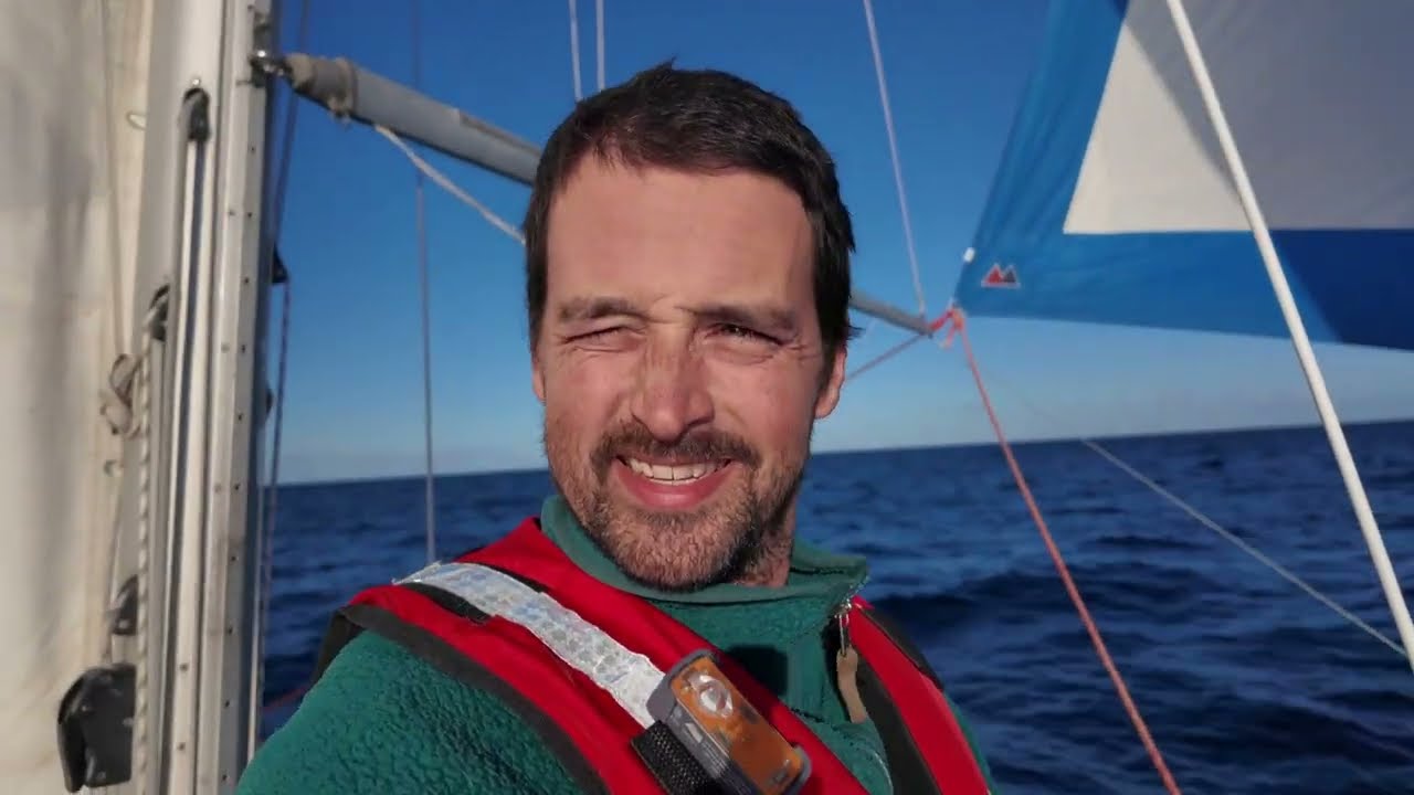 We crossed the Bay of Biscay in late September on our Vintage sailboat and it was beautiful