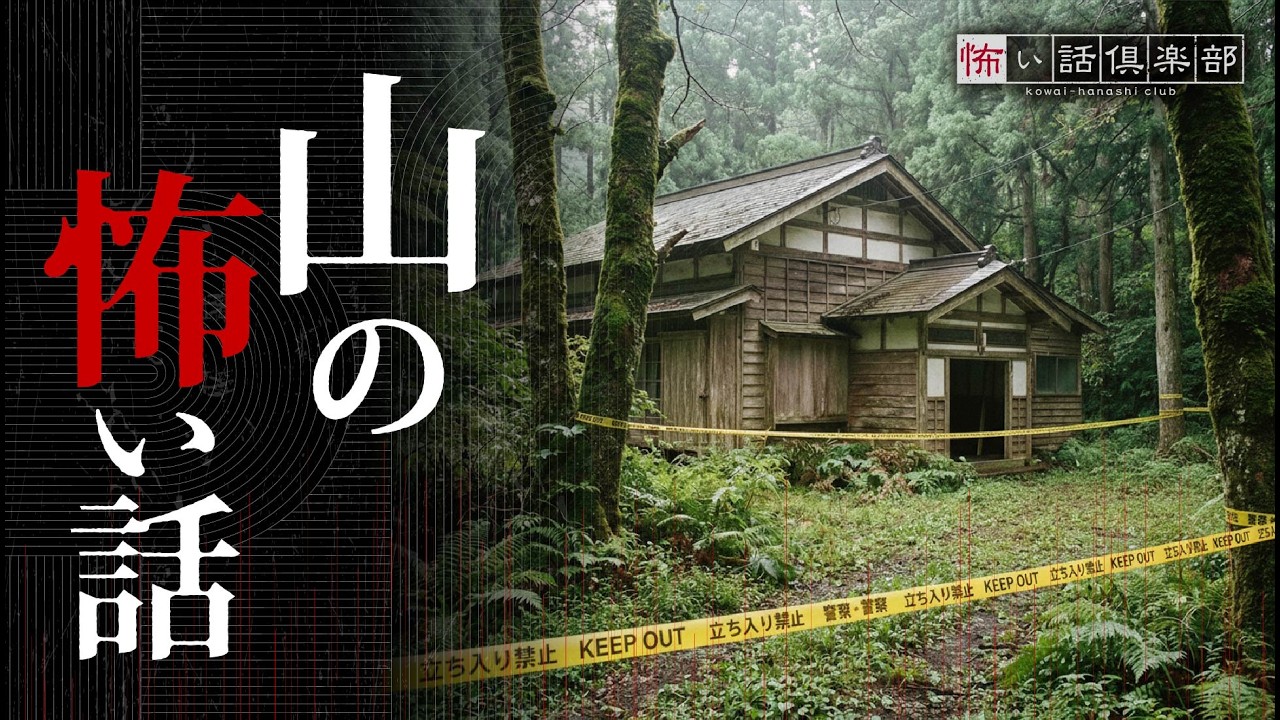 【怖い話】山の怖い話【怪談朗読】「炭焼き職人」「鉄の箱」