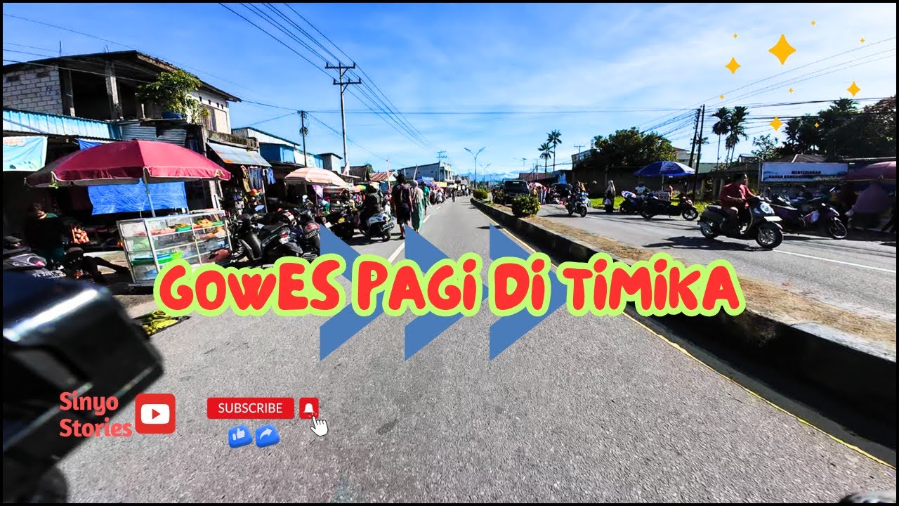 'Pasfic Norris' keliling kota Timika