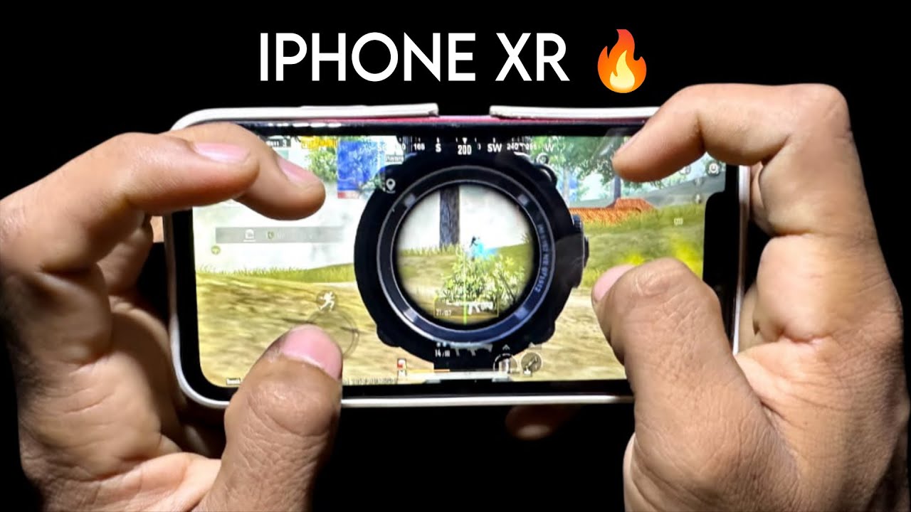 IPHONE XR IN 2026 | BEST 5-FINGERS CLAW + GYRO PUBG MOBILE HANDCAM GAMEPLAY