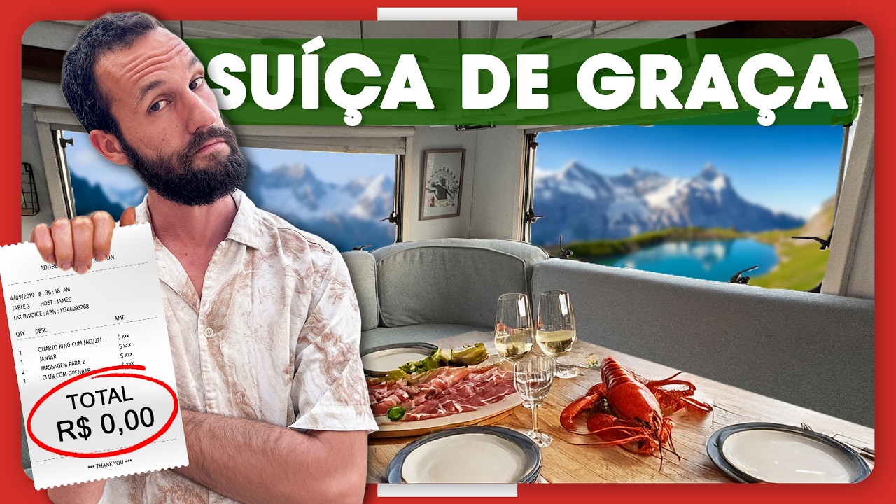 72 horas Viajando pelo PAÍS mais CARO do MUNDO - Suíça
